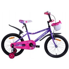 Велосипед двухколесный д*детей  Aist WIKI 14 фиолетовый 2020