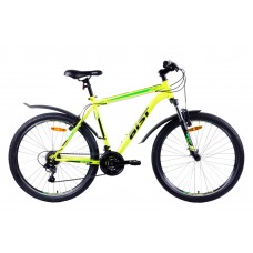 Велосипед AIST Quest 26 20 желто-зеленый 2022