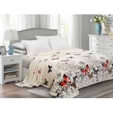 Плед ВЕЛСОФТ 270 гр.м.кв. 220х200 диз. 10211094 (пошив Бояртекс) ПВХ сумка с ручками