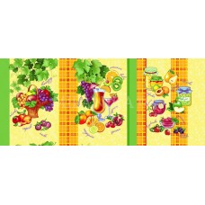 Полотенце вафельное 45*60 Фруктовый микс